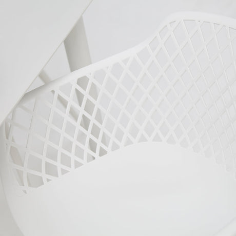 Java 7pc Dining Setting - White