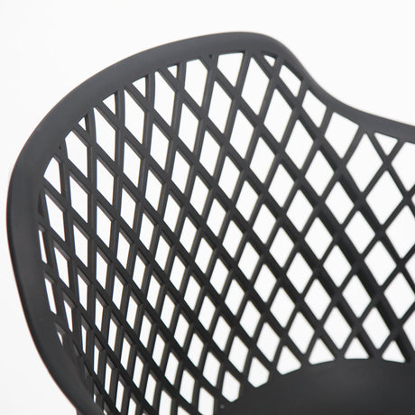 Java Dining Chair 4pc - Black