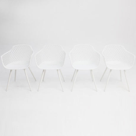 Java Dining Chair 4pc - White
