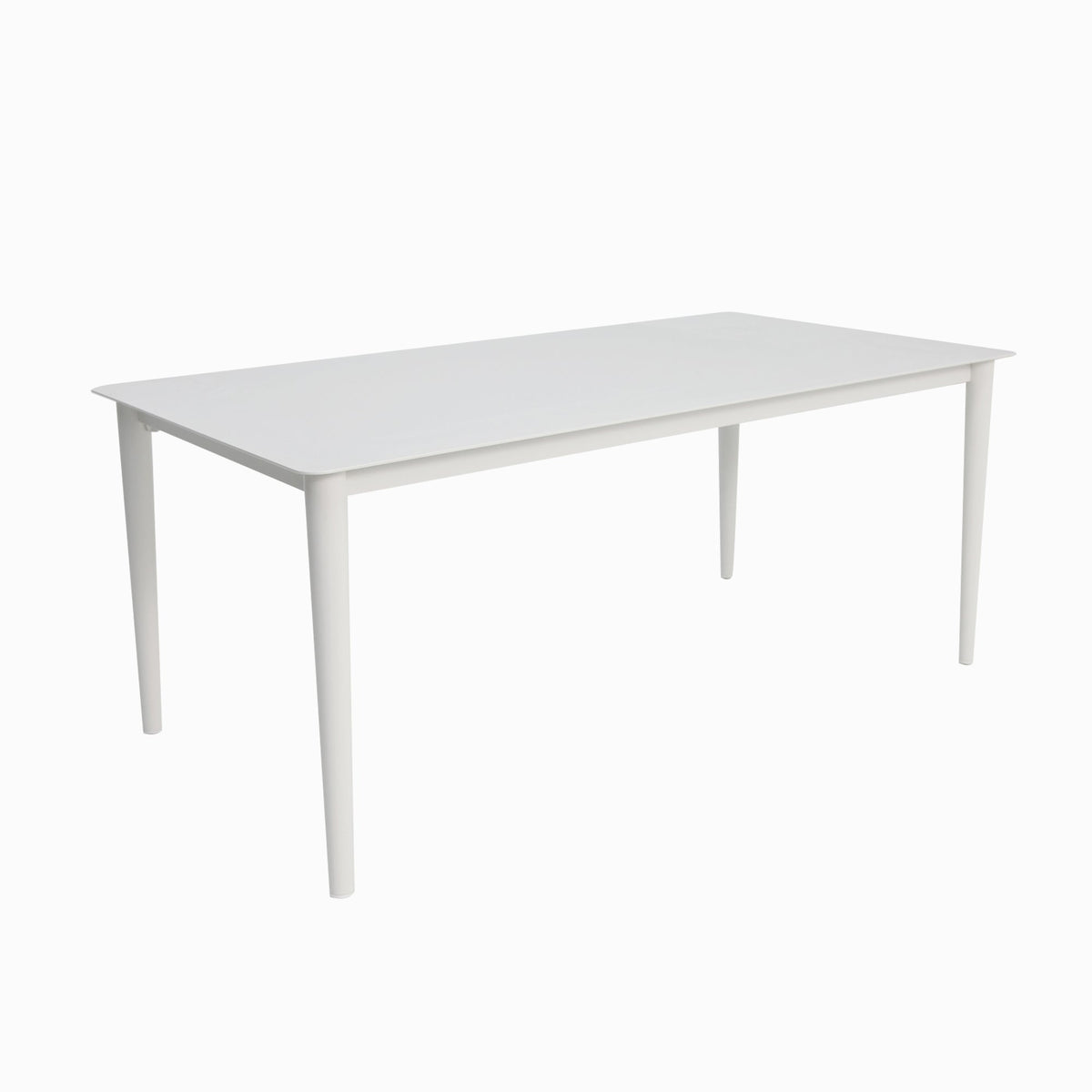 Java 170cm Dining Table - White