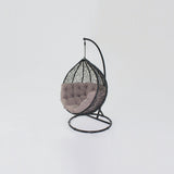 Kakadu Pod Chair - Black/Mushroom
