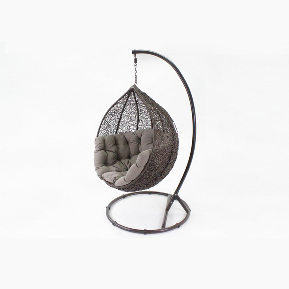 Kakadu Pod Chair - Brown/Mushroom