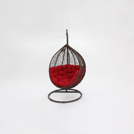 Kakadu Pod Chair - Brown/Red