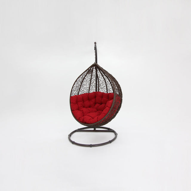 Kakadu Pod Chair - Brown/Red
