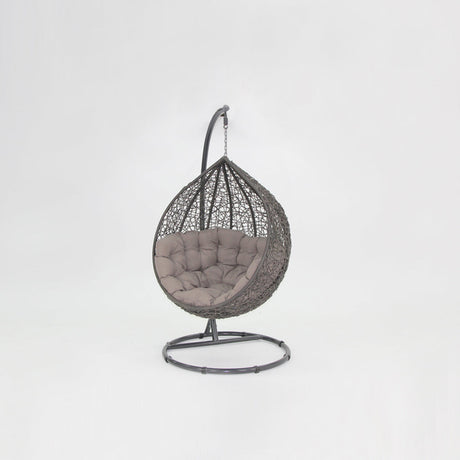 Kakadu Pod Chair - Grey/Mushroom