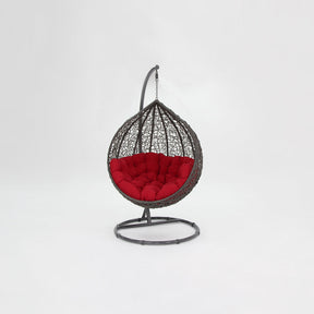 Kakadu Pod Chair - Grey/Red