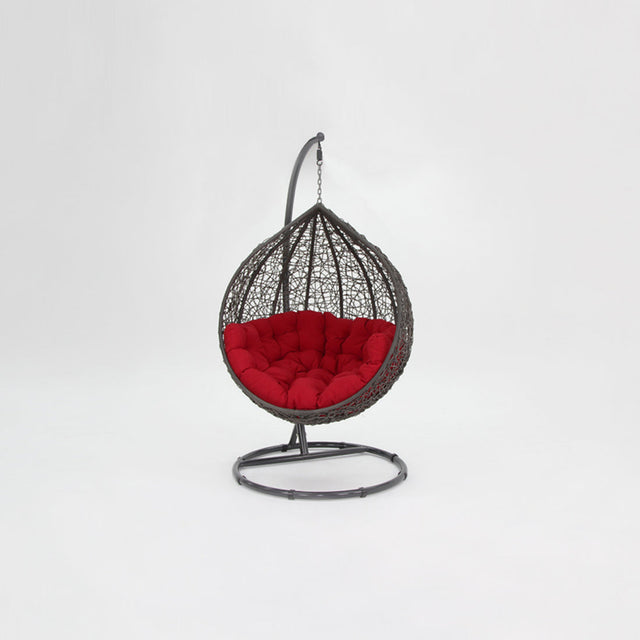 Kakadu Pod Chair - Grey/Red