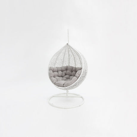 Kakadu Pod Chair - White/Grey
