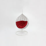 Kakadu Pod Chair - White/Red