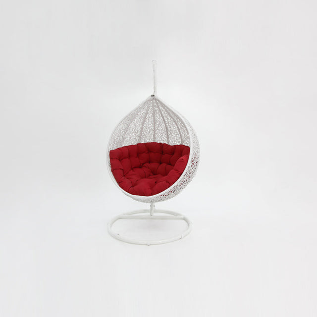 Kakadu Pod Chair - White/Red