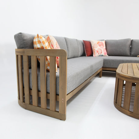 Kava Corner Lounge Setting with Coffee Table