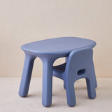 Odie Kids 3pc Table and Chair Set - Blue