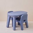 Odie Kids 3pc Table and Chair Set - Blue Sprinkle