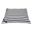 Lazy Days Black + White Stripe Floating Beanbag
