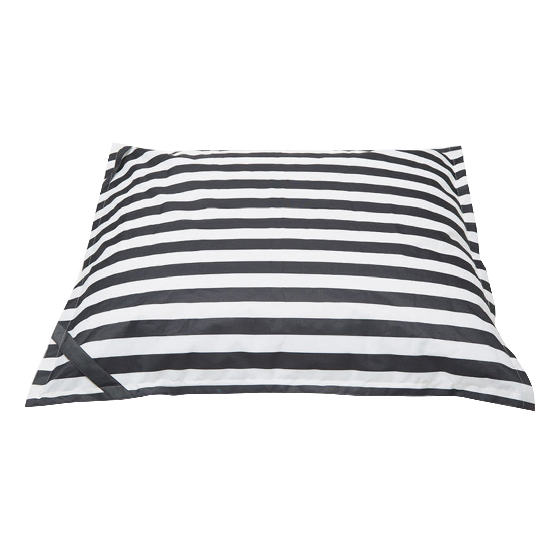 Lazy Days Black + White Stripe Floating Beanbag