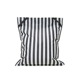 Lazy Days Black + White Stripe Floating Beanbag