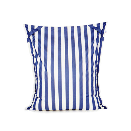 Lazy Days Blue + White Floating Beanbag