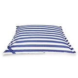 Lazy Days Blue + White Floating Beanbag