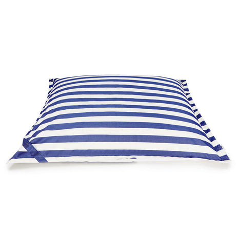 Lazy Days Blue + White Floating Beanbag
