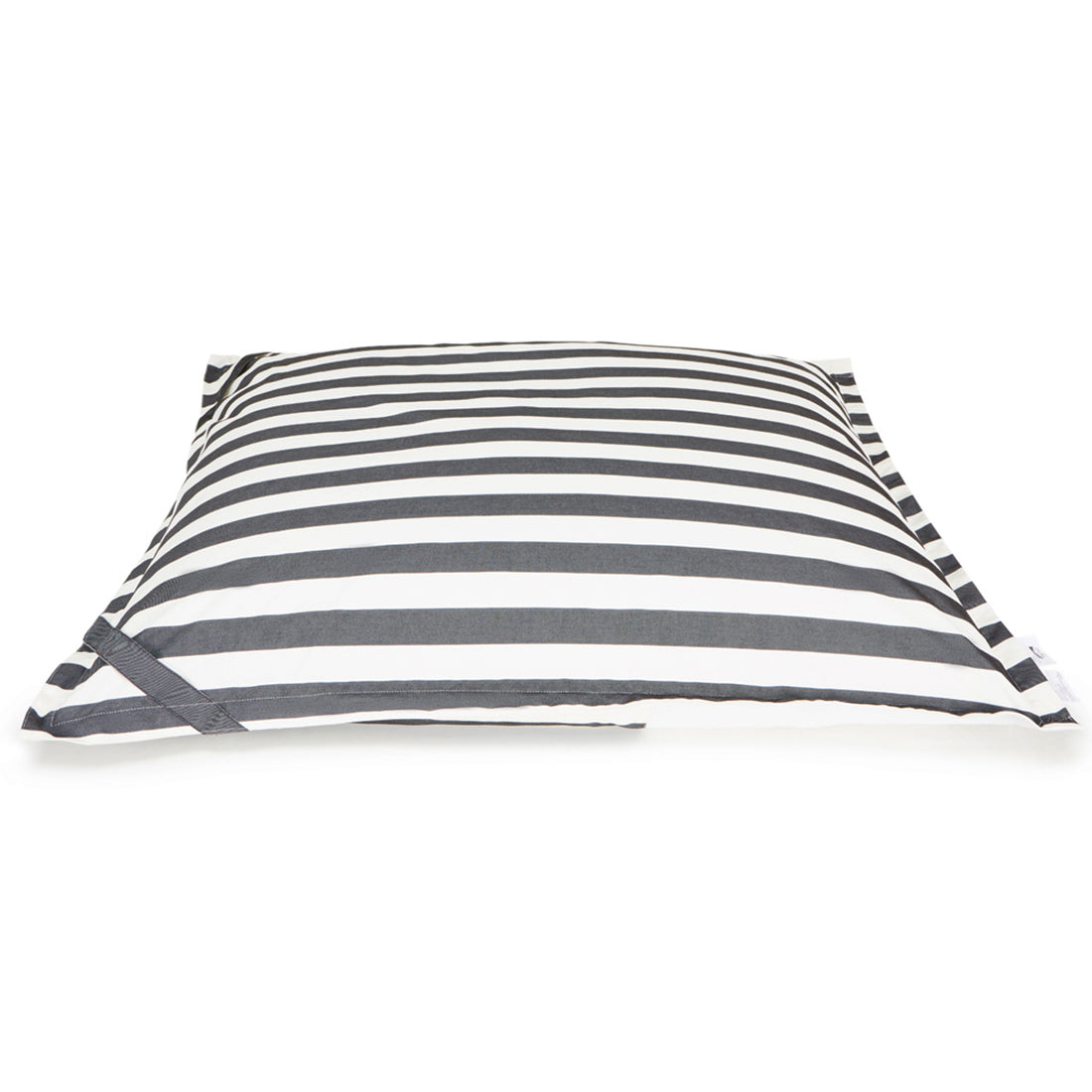 Lazy Days Charcoal + White Floating Beanbag