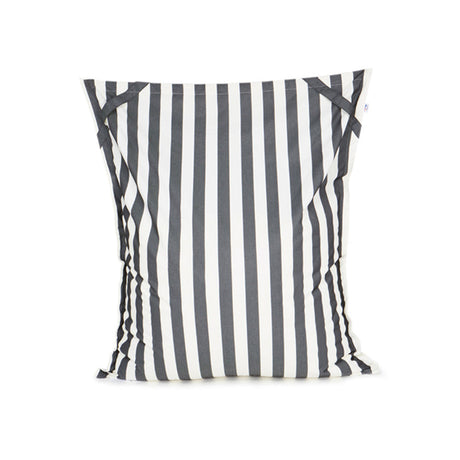 Lazy Days Charcoal + White Floating Beanbag