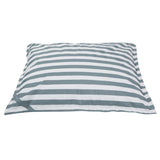 Lazy Days Grey and White Stripe Floating Beanbag