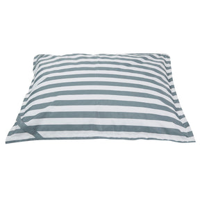 Lazy Days Grey and White Stripe Floating Beanbag