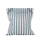 Lazy Days Grey and White Stripe Floating Beanbag