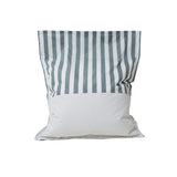 Lazy Days Grey and White Stripe Floating Beanbag
