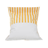 Lazy Days Yellow + White Stripe Floating Beanbag