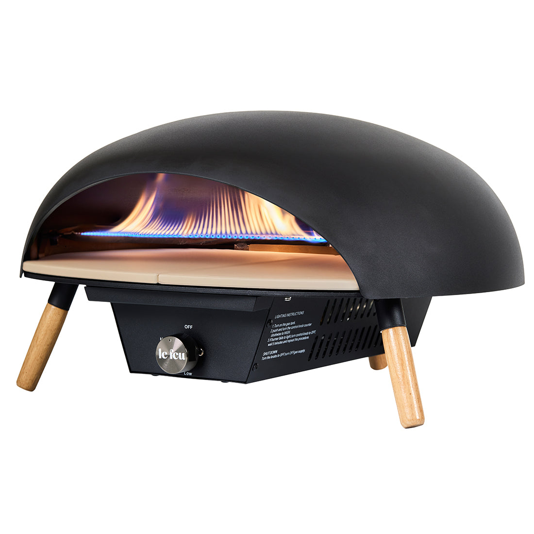 Le Feu Turtle Gas Powered Pizza Oven