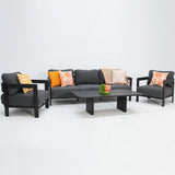 Liberty 4pc Lounge Setting - Storm