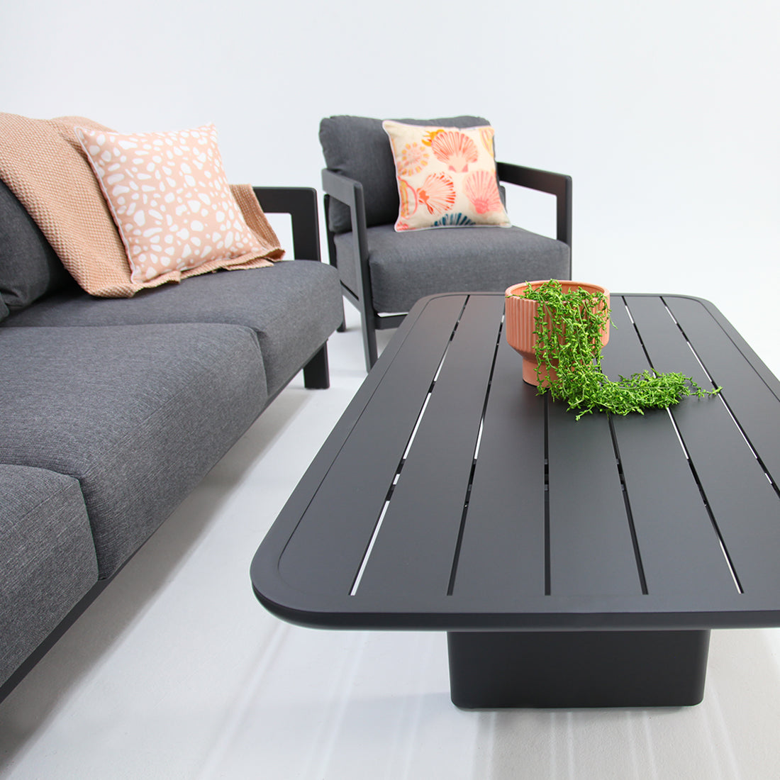 Liberty 4pc Lounge Setting - Storm