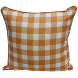 Mango Gingham Outdoor Cushion 45x45cm
