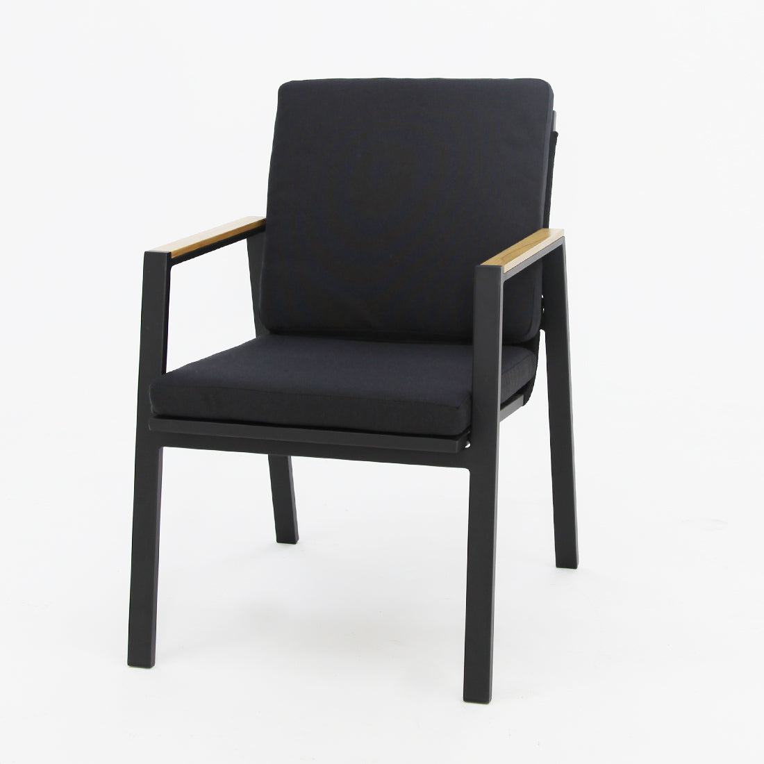 Ravenne Milton 9pc Dining Setting - Black