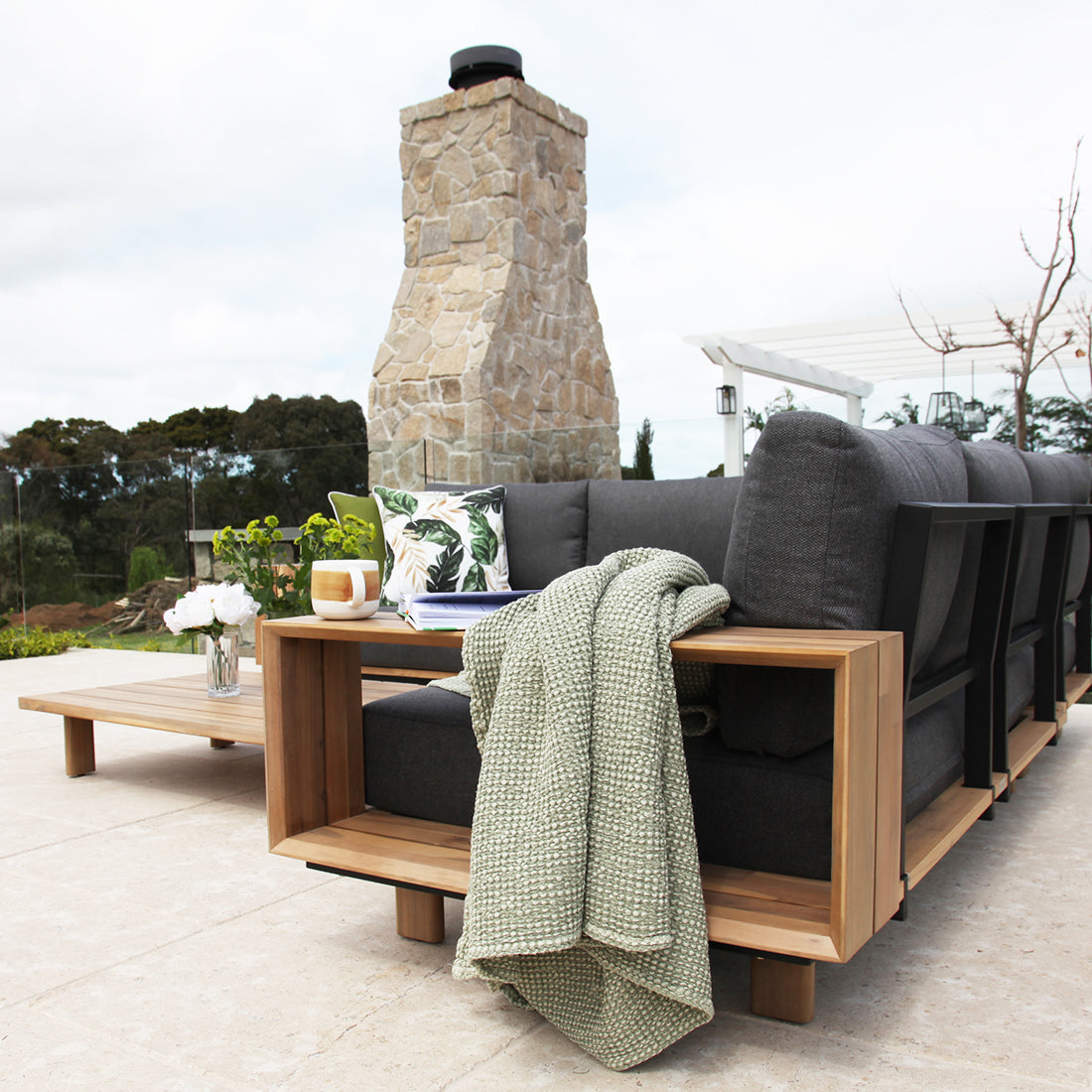 Mistral Timber Corner Lounge