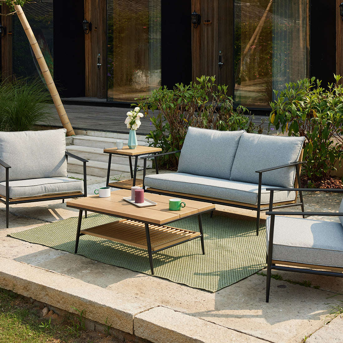 Monaco 5pc Lounge Setting