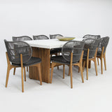 Montecito Morgan 9pc Dining Setting