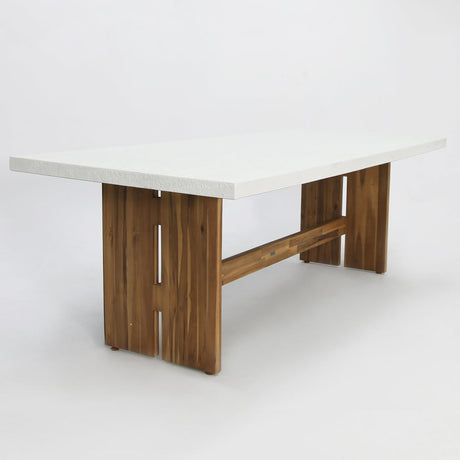 Montecito Albenga 9pc Dining Setting - Taupe