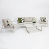 Octavia 4pc Lounge - Cream