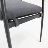 Octavia Aluminium Stacking Chair - Grey