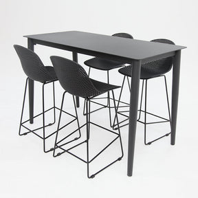 Palma 5pc Bar Setting - Black
