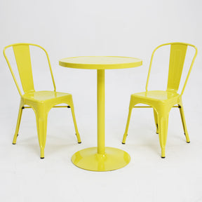 Paris 3pc Dining Setting - Yellow