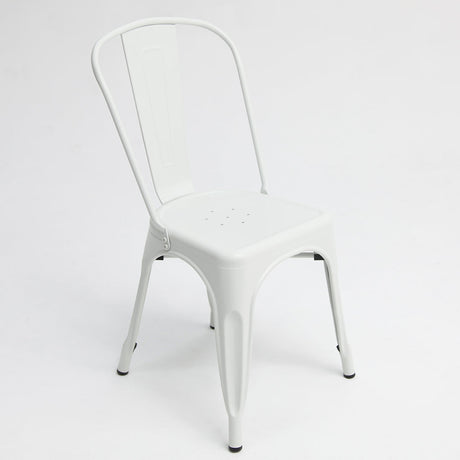 Paris Tolix Chair - White