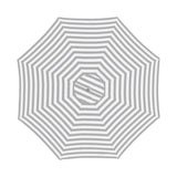 Billy Fresh 3m Bamboo Peninsula Umbrella - Grey
