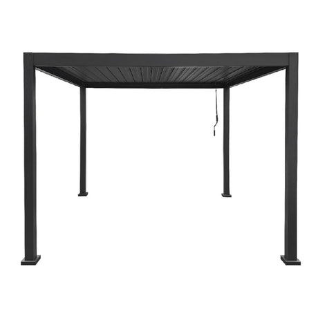 3x3 Aluminium Pergola Grey
