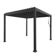 3x3 Aluminium Pergola Grey