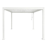3x3 Aluminium Pergola White