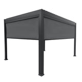4x3 Aluminium Pergola Grey