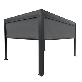 4x3 Aluminium Pergola Grey